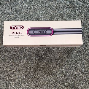 Tymo Ring Hot Hair Straightening Comb- Brush